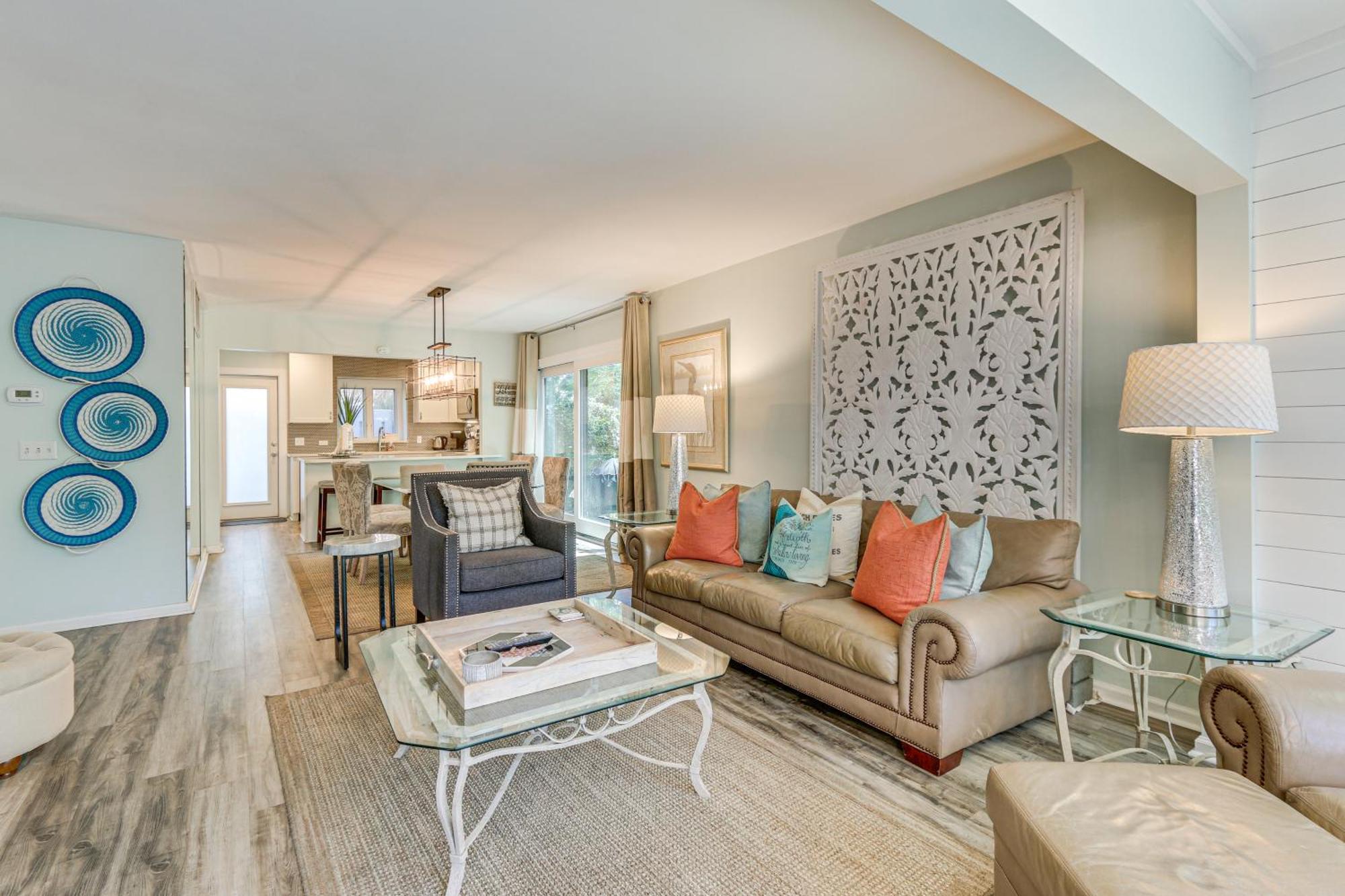 Modern Hilton Head Retreat Walk To Beach And Golf! Hilton Head Island Eksteriør billede