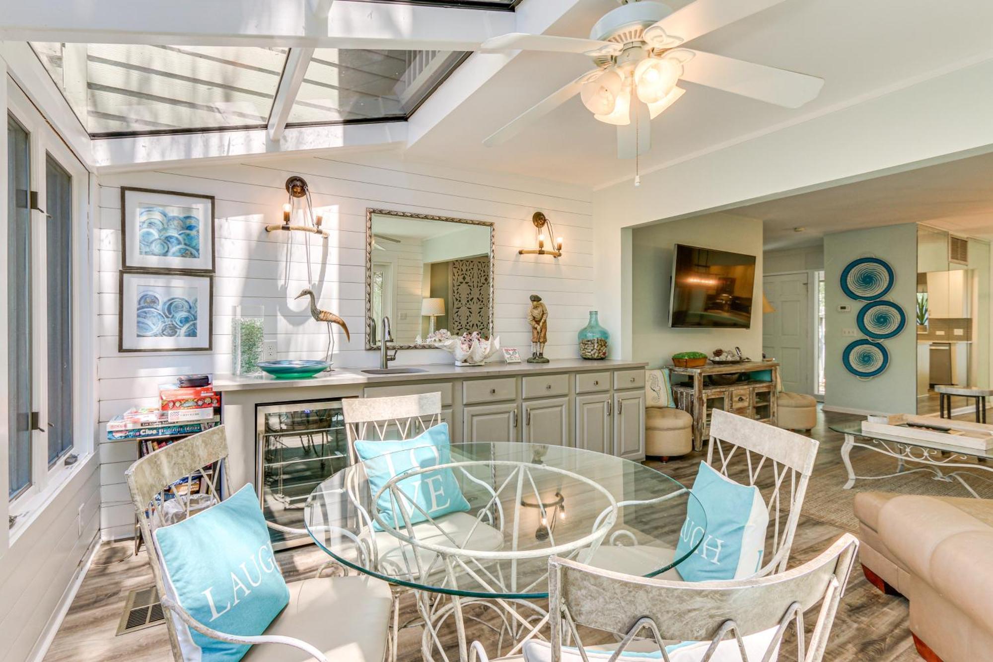Modern Hilton Head Retreat Walk To Beach And Golf! Hilton Head Island Eksteriør billede