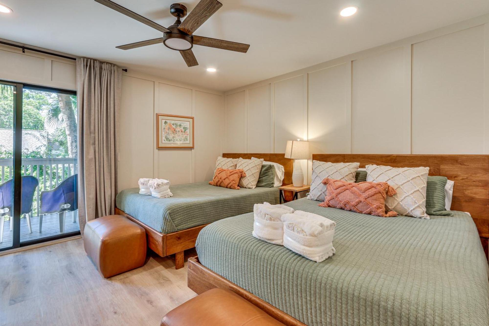 Modern Hilton Head Retreat Walk To Beach And Golf! Hilton Head Island Eksteriør billede