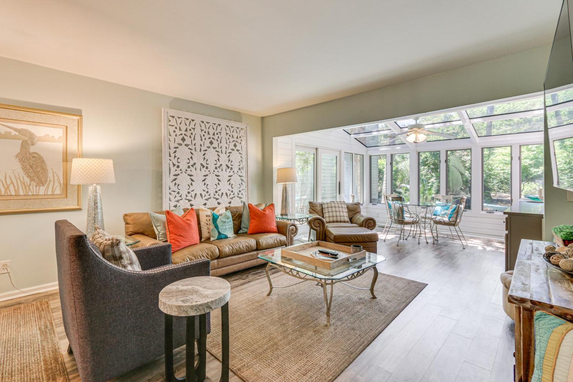 Modern Hilton Head Retreat Walk To Beach And Golf! Hilton Head Island Eksteriør billede