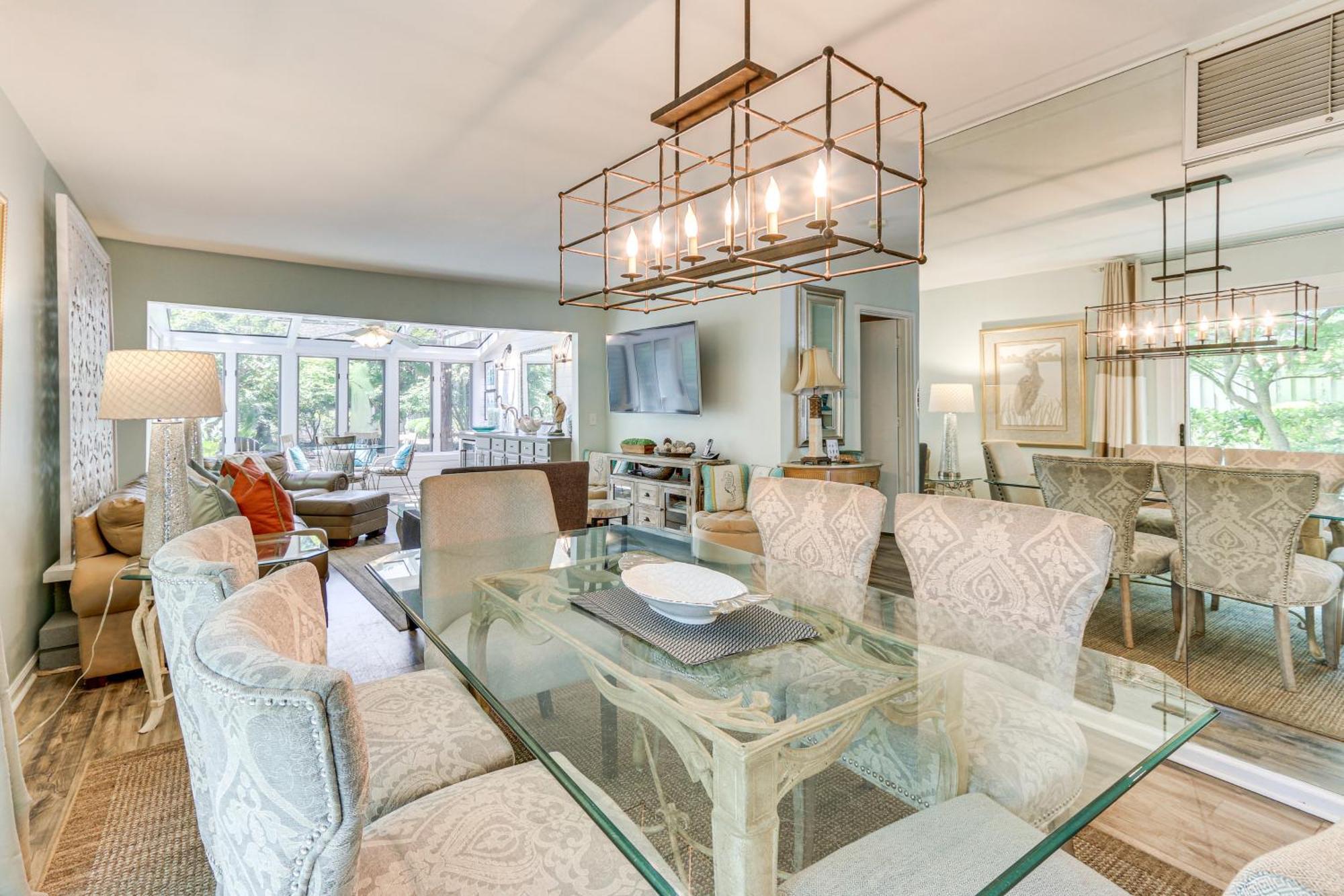 Modern Hilton Head Retreat Walk To Beach And Golf! Hilton Head Island Eksteriør billede