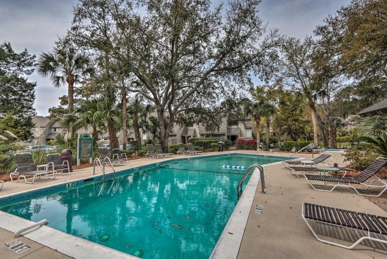 Modern Hilton Head Retreat Walk To Beach And Golf! Hilton Head Island Eksteriør billede