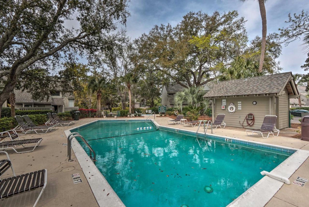 Modern Hilton Head Retreat Walk To Beach And Golf! Hilton Head Island Eksteriør billede